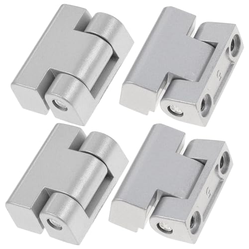 Operitacx Bisagras De Amortiguación Para Puerta De Gabinete 2 Pares Bisagras Metálicas Industriales Para Caja De Distribución De Energía Instalación Rápida Y Alta Estabilidad