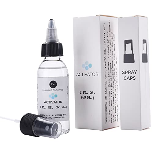 Narrative Cosmetics Alcohol Palette Activator For Special Fx Makeup, Theater, Film, And Halloween - 2 Fl Oz (60Ml) #TOP1