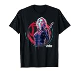 Marvel Infinity War Black Widow Icon Tech Graphic T-Shirt T-Shirt