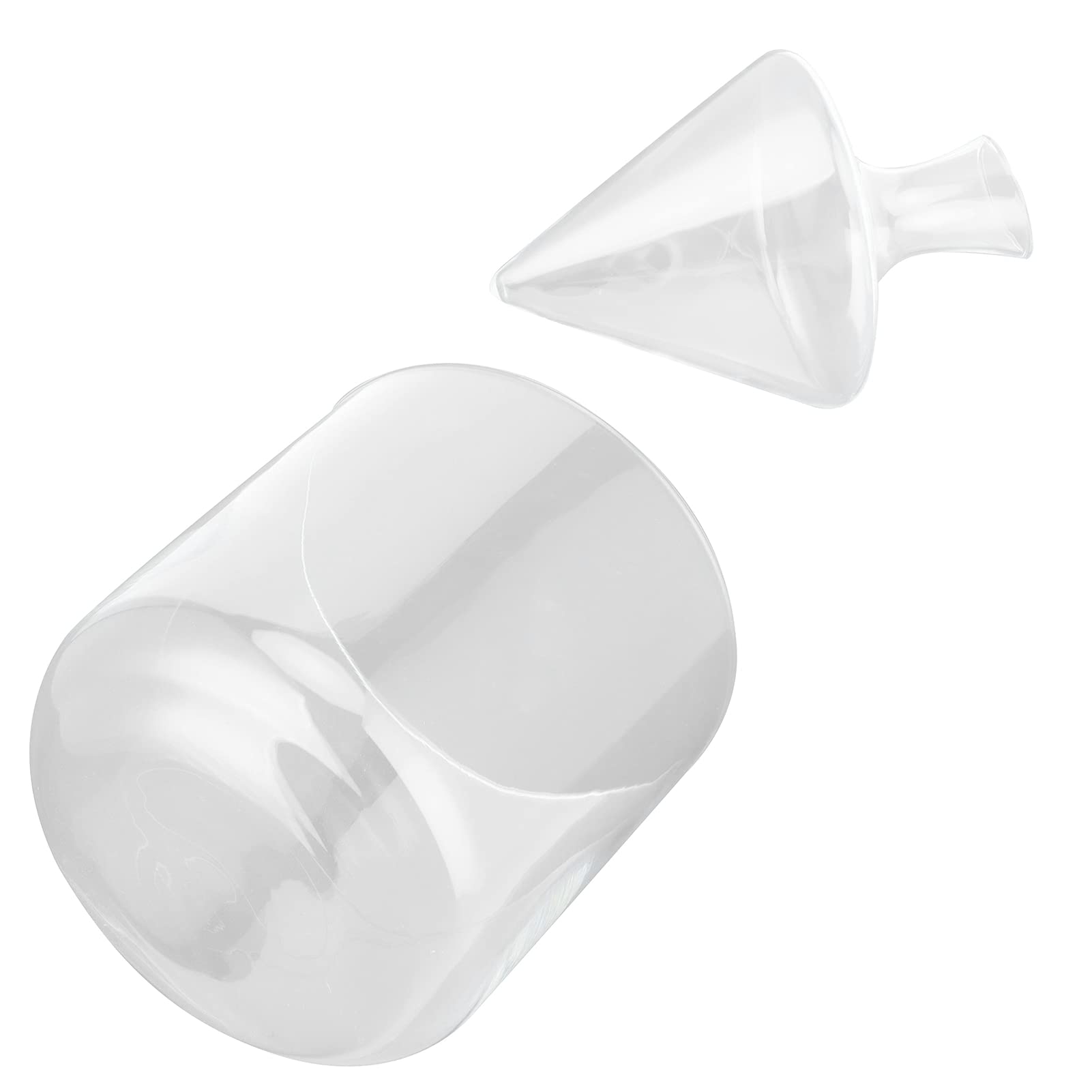 Jarra Decantadora de Vino de 1000 Ml, Jarra de Vino de Cristal para Bar en Casa, Jarra Decantadora de Whisky, Ideal para Bares, Fiestas, Cenas Y Uso Diario