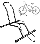 Bike Floor Stand Bikes Bicycle Rack for Outdoor and Indoor,Front And Rear Wheel Storage Bicycle F...