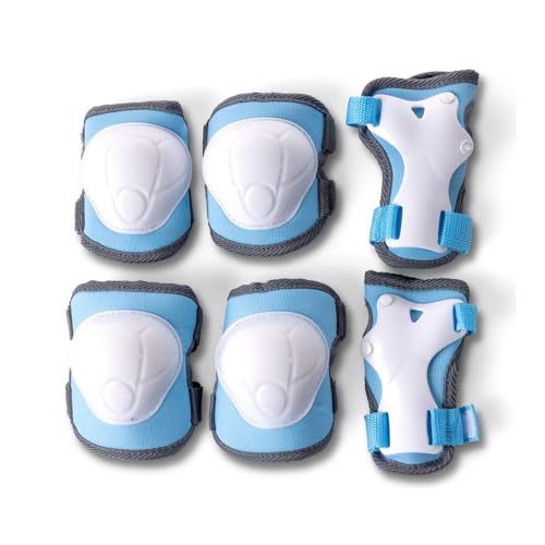 Yvolution Protecciones Codos, Muñecas y Rodillas (Azul)