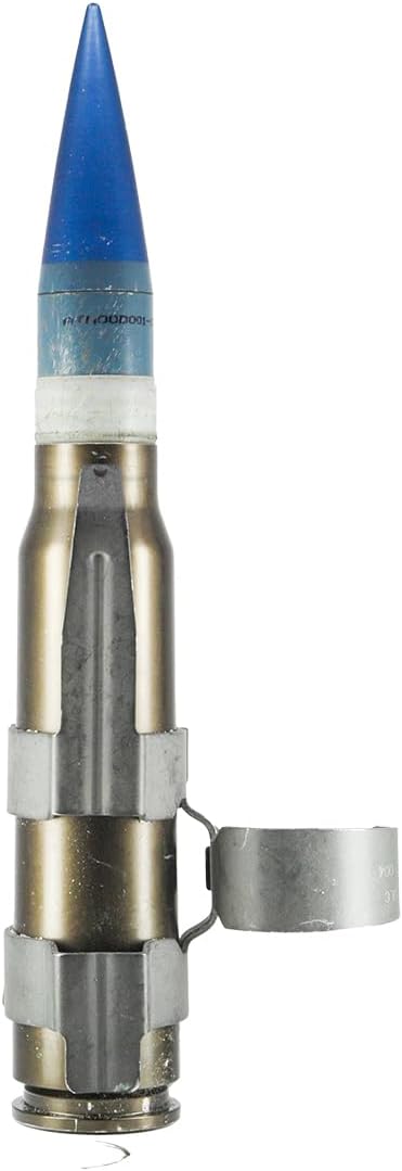 30mm Dummy Round OEM, Inert Training Round, Fired by the MK44 Chaingun | Military Display