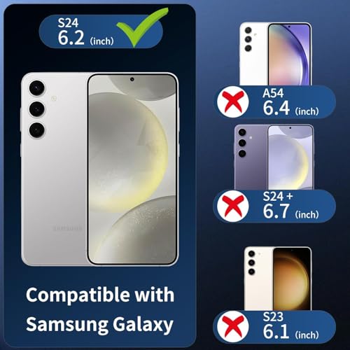 Image of Xmon Back Camera Lens Protector for Samsung Galaxy S24 (1 Pack) Premium Camera Glass Protector Guard, Anti-Scratch, Ultra-Clear, Easy Installation