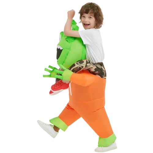 Disfraz inflable de alienígena para niños y adolescentes miniatura 6