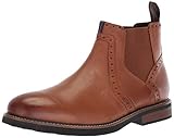 Nunn Bush Men Otis Chelsea Fashion Boot with KORE Comfort Walking Technology, Tan Crazy Horse, 13 W...
