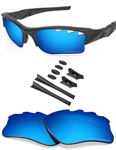 Image of BLAZERBUCK Replacement Lenses & Sock Kit for Oakley Flak Jacket XLJ Vented Sunglass