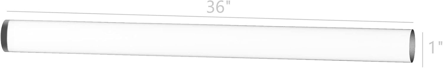 FixtureDisplays® 25mm (Nominal 1") Diameter X 36" Long Acrylic Rod Plexiglass Stick Clear Lucite Transparent Dowel Rods for DIY Crafts 10132-36"-4PK-NF