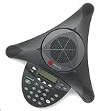 Conférenciers SoundStation 2Poste analogique d audioconférence pour salles de réunion moyennes avec écran LCD, répertoire 25 noms / numéros. Sa touche directe « conférence » permet une communication mains-libres bi-directionnelle simultanée en Full Duplex. Il équipé de 2 ports pour le raccordement de microphones optionnels supplémentaires.¦ Conférence de 4 à 8 personnes¦ 3 haut-parleurs : son à 360°¦ Ecran LCD rétro-éclairé¦ Touche directe conférence¦ Sonnerie et volume réglables¦ Réduction du