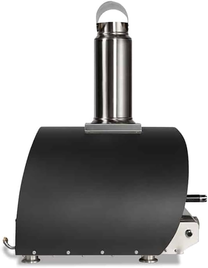 Coyote Outdoor Living 30" Matte Black Hybrid Pizza Oven in NG