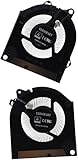 YesNOPart Replacement 12V CPU GPU Graphics Cooling Fans for Dell G15 5530 G16 7630 2023 Shipped with RTX 4050 4060 4070