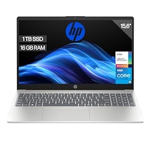 Hp Ordenador Portátil 15.6" Fhd (Intel Core I5-1334u, 16gb Ram, 1tb Ssd, Intel Iris Xe Graphics, Sin Sistema Operativo) Plata Y Azul - Teclado Qwerty Español