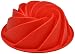 SorbusĀ® Silicone Fluted Mold Bunt Pan-Spiral