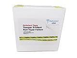 Yellow Tamper Evident Roll Tape (Segmented)