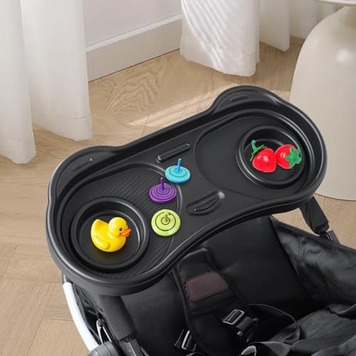 Tablette amovible pour poussette pour stabiliser le goûter de bébé - 2