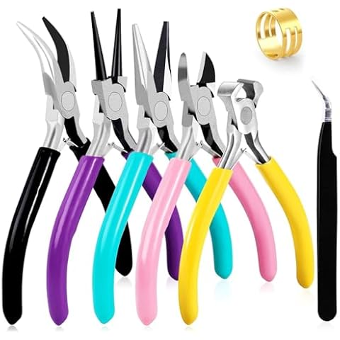 XBOKA Jewelry Making Pliers Set Professional Tools for Beading and Crafting Versatile Set for Designers and Hobbyists Cover