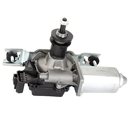 Image of cciyu Rear Windshield Wiper Motor Compatible with 1999-2004 for Jeep for Grand Cherokee Replace 55155895AF,55155884AC,55155-895AF,55155-884AC 5 Pin