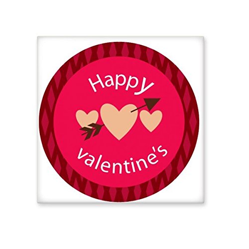Carreau céramique Saint-Valentin en bisque de qualité supérieure