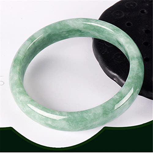Accessoires de bijoux en jade vert et blanc naturel sculpté - 4