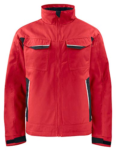 Veste service rembourrée rouge taille 4XL pour professionnels