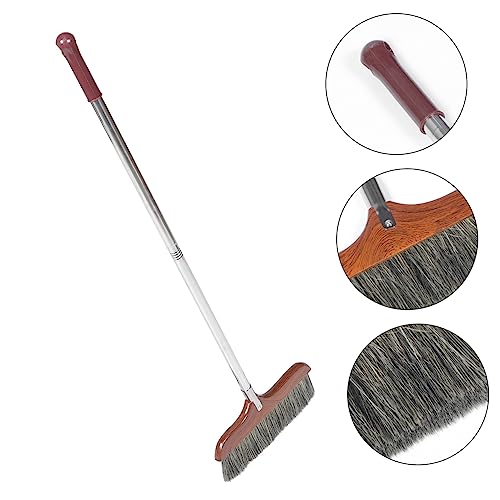 Ipetboom Zimmerbesen Mit Abnehmbarem Griff Weicher Besen Zum Fegen Für Innenbereich Leicht Und Tragbar Für Zuhause Und Camping – Bild 5