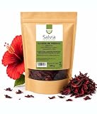 hibiscus vertus 🌺 HIBISCO DE ALTA CALIDAD Flores de hibisco (Hibiscus sabdariffa) seleccionadas y deshidratadas de forma natural para conservar su aroma, color rojo intenso y sabor afrutado característico. Ideal para preparar infusiones frías o calientes.