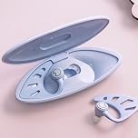 LVYXON Elf Ear Headphones, Cute for PINK Elf Ear Headphones, True Wireless Earbuds with LED Light, Elf in-Ear Earbuds with Charging Case, for Music Lovers and Fantasy Enthusiasts(blue)