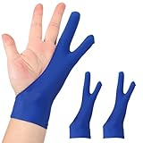 Matériau - Ce gant d'artiste est fabriqué en tissu élastique spandex-polyamide, offrant une élasticité élevée ainsi que douceur, durabilité, légèreté et respirabilité, tout en étant réutilisable pour une utilisation à long terme.