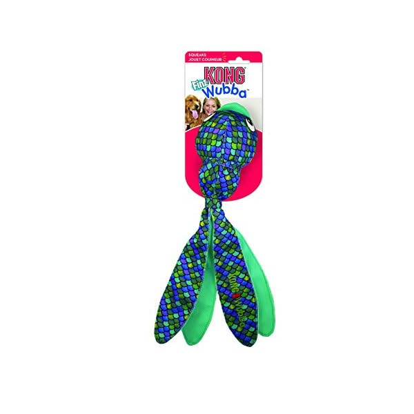 Kong Company 38780182: Wubba Finz Dog Toy, Blue Lg Kong Company 38780182: Wubba Finz Dog Toy, Blue Lg