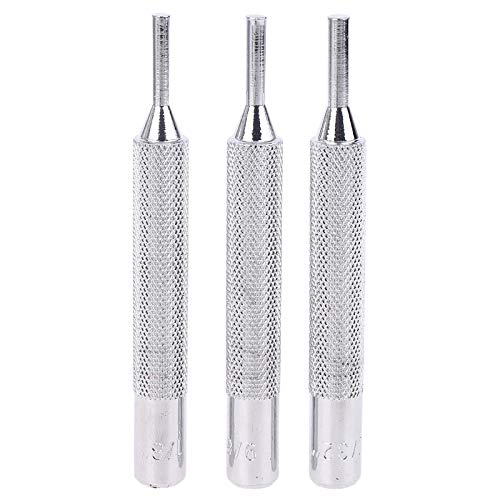 Kit marteau à goupille en acier et laiton de 21 pièces pour maroquinerie durable