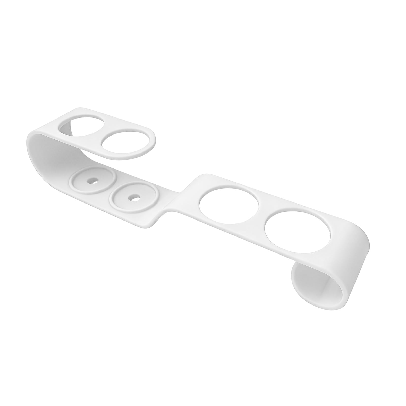 Kalttoy White Modern Printed Toothbrush Holder With Waterproof Bathroom Shelf Organizers Smooth Surfaces Printed Toothbrush Holder Bathroom With Modern Hygienic