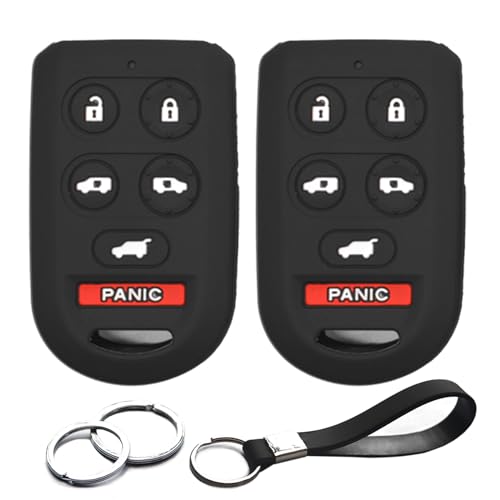 Coque clé Honda Odyssey pour les trajets en famille : lot de 2 protections 6 boutons