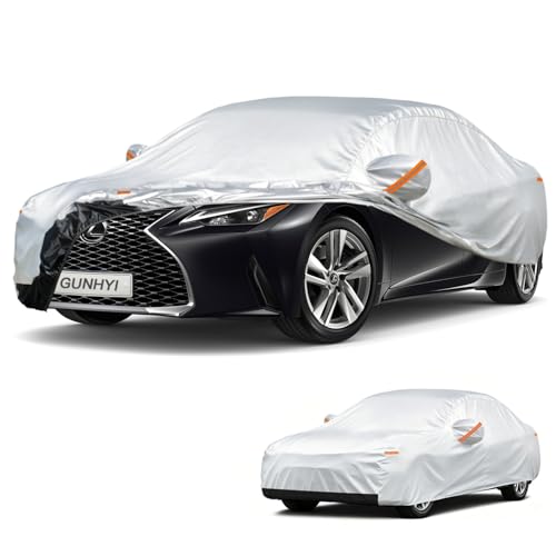 Image of GUNHYI Car Cover Custom Fit Lexus is IS250 IS300 IS350 (2015-2026) Waterproof for Automobiles, Oxford Sun Rain Dust Snow Protection (Ships from US Warehouse, Delivery 3-8 Days)