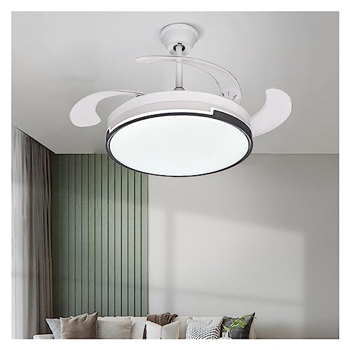 Ventilateur de plafond avec télécommande et pales rétractables - 4