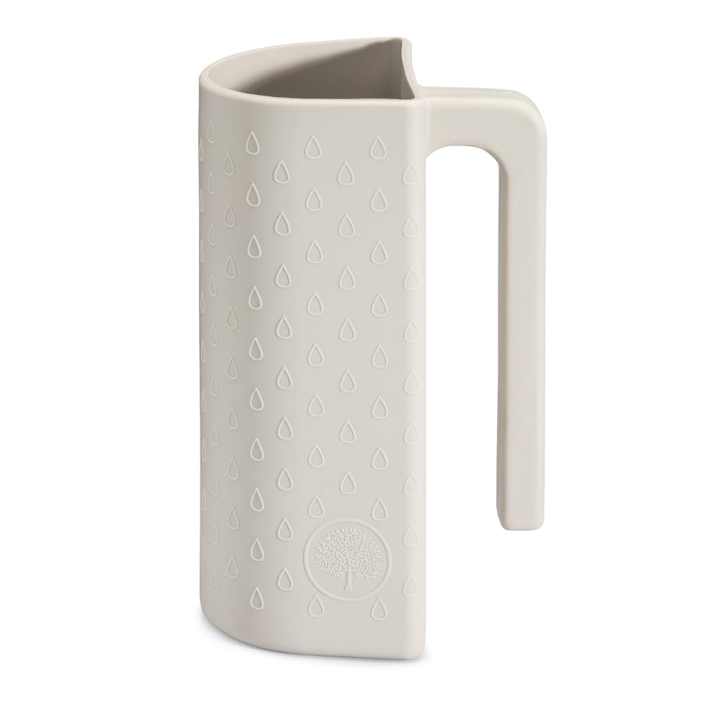 Parker Baby Bath Rinse Cup | BPA Free, Dishwasher Safe & Food Grade Bath Cup for Rinsing Hair | Quick-Dry, Sturdy & Perfect Size Baby Water Pourer in Neutral Colors