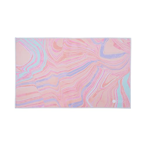 Yoga Design Lab Yoga Handtuch | Premium, rutschfest, Leichtes, Saugfähiges, Hand und Gesicht Yogahandtuch für Dein schweißtreibendes Training | Ideal für Hot Yoga, Sport, Reisen (Pearl) Cover