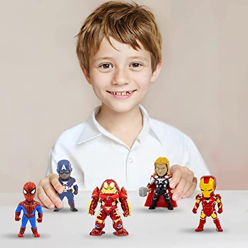 Feluxcy 6 Collectible Action Figures With Bases, 3.7-Inch ,Birthday Cake Decorations, Toys For Kids Ages 3 And Up (6 Characters) #TOP2