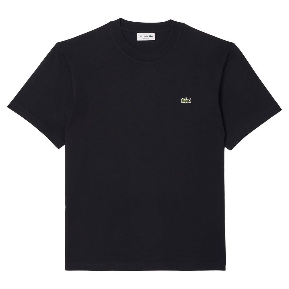 Lacoste Mężczyźni Bawełna T-shirty Noir XS