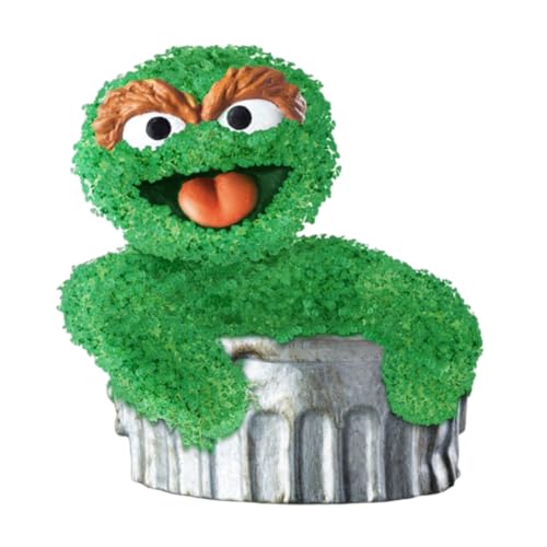 Chia Pet Oscar The Grouch with Seed Pack, Decorative Pottery Planter, Easy to Do and Fun to Grow, Novelty Gift, Perfect for Any Occasion