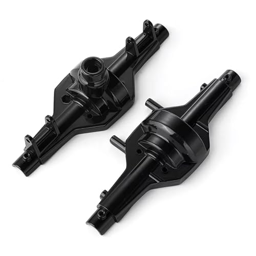 Essieux RC avant arrière en aluminium CNC premium pour Redcat Gen7 1/10 noir