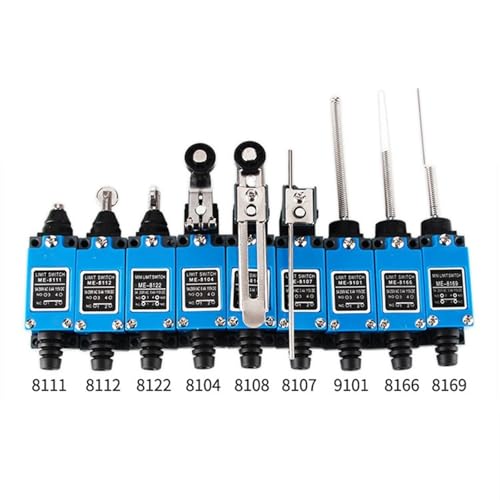 Interruptor de límite ME-8104 controlador táctil momentáneo NA/NC CA 250V para cilindros neumáticos 2