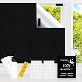 CyanCloud Portable Blackout Shade for Nursery, 57 x 39 Inch