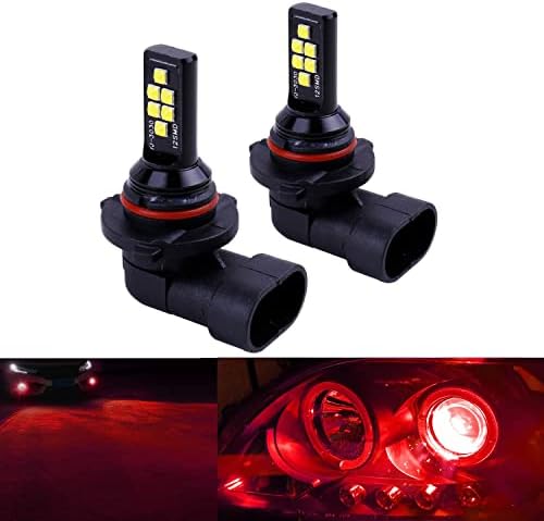 SOCAL-LED LIGHTING 2x HB4 9006 LED Fog Light Bulb Advanced 3030 SMD Bright Colorful Daytime Running DRL Lamp, Pink Purple