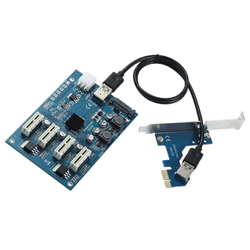 Carte ASM1184e GPU multiple pour riser PCIe rig de minage et rendu
