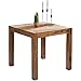 FineBuy Tavolo da Pranzo Legno Massello Sheesham 80 x 76 x 80 cm | Tavolo da Cucina Stile Country | Mobili Sala da Pranzo Prodotto Naturale