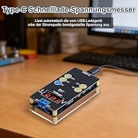 USB-C PD Trigger Lötbausatz, ElektoLoter 5V 9V 12V 15V 20V Spannungsauswahl Modul mit Digitaler Spannungsanzeige, DIY Elektronik Lötprojekt für Löten Lernen – Ansicht 3
