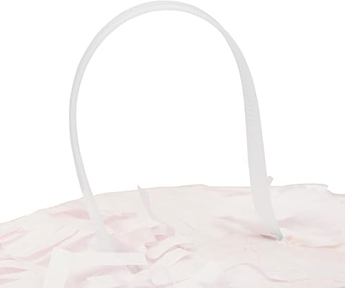 Miniatura 21 de BLUE PANDA Piñata de margarita número 1, 16.5 x 11 x 3 pulgadas, rosa y dorada, piñata de princesa de 1 año para decoración de primer cumpleaños