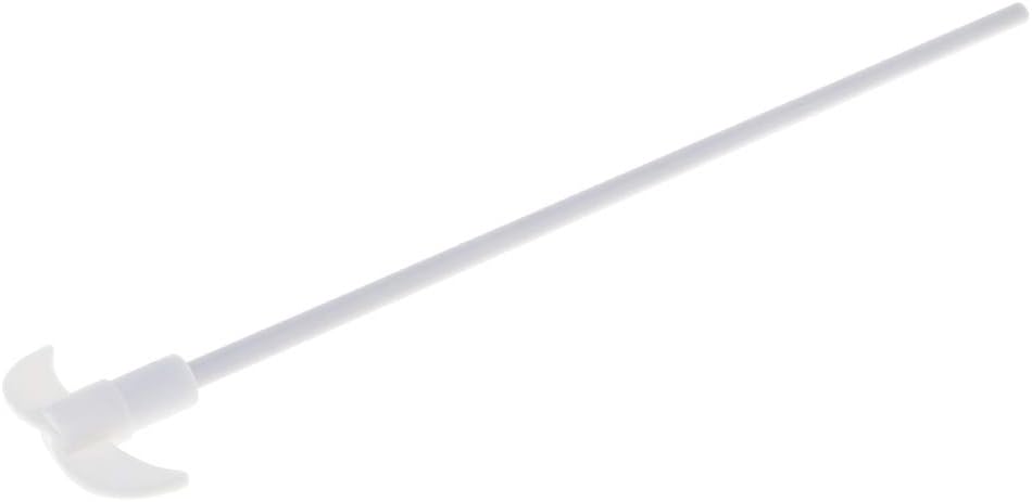 VELURA PTFE Mixer Stirring Rod for Electric Overhead Stirrer L 300mm Oar Dia 68mm |1 Piece PTFE Stirrer Shaft Stirring Rod| Microscopes & Chemistry| Science & Nature | Educational |Toys & Hobbies