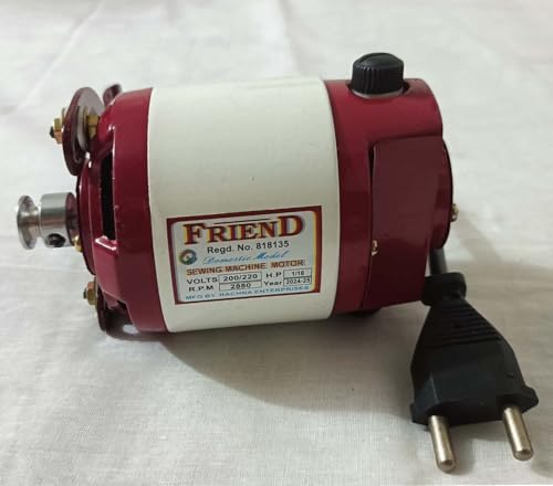 Image of Sewing Machine Motor With Copper Winding | Electric Power Unit With Speed Control | Durable Sewings Motor Machine For Home And Boutique Use