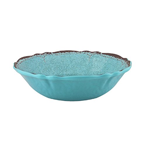 Le Cadeaux Antiqua Cereal Bowl, Turquoise